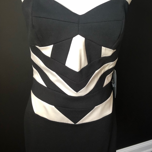 NWT BCBGeneration Strapless Cocktail Dress - Picture 2 of 4